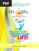 Nutrition Program Cover