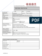 Functional Specification Goods Issue 01