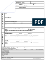 Deviation Approval FORM