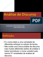 Análise de Discurso