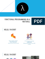 2 Adityo Pratomo - Functional Programming in A Nutshell