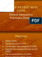 Care of Patient With Copd: Chronic Obstructive Pulmonary Disease