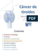 R) - Cáncer de Tiroides