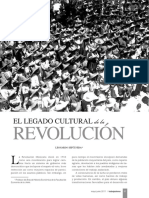 El Legado Cultural de La Revolucion Mexicana. Leonardo Sepúlveda PDF