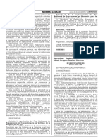 Reglamento de Seguridad y Salud Ocupacional en Minería DS 024 2016 EM PDF