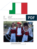 Italian Traditional Costumes