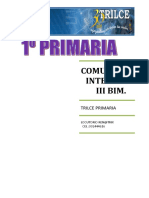 Comunicacion I. III Bim