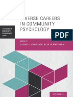 Diverse Careers in Community Psychology