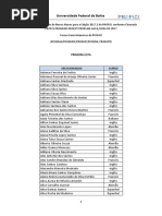 Resultado Da Selecao de Novos Alunos Para a Edicao 2017 2 Primeira Lista