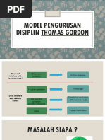 Model Pengurusan Disiplin Thomas Gordon