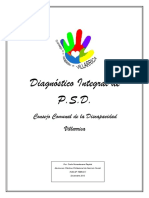 Diagnóstico Integral de P.S.D CCDis