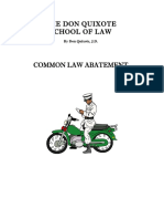 Common Law Abatement PDF