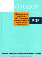 G. Mauger Grammaire Pratique Du Francais D Aujourd Hui