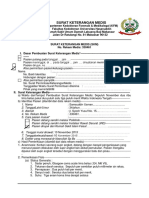 Surat Keterangan Medis Samsudin