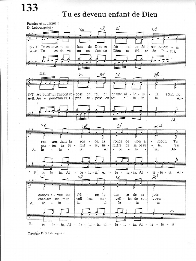 Tu Es Devenu Enfant De Dieu