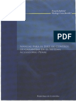 Manual para El Juez de Garantias PDF