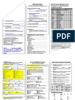 Cas Quick Reference Sheet