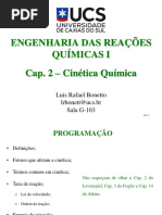 Cap. 2 - Cinética Química