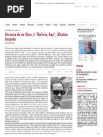Historia de Un Libro, I_ _Bolivia, Hoy_, 30 Años Después _ Nueva Crónica