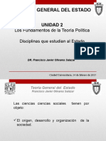 2.- Disciplinas Que Estudial Al Estado