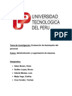 Tema de Investigación Utp