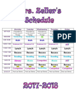 3z Weekly Schedule 17-18