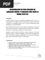 Ensayo de Peso Unitario