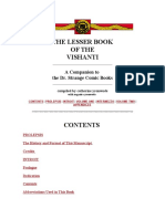 The Lesser Book of The Vishanti