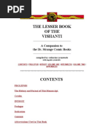 The Lesser Book of The Vishanti