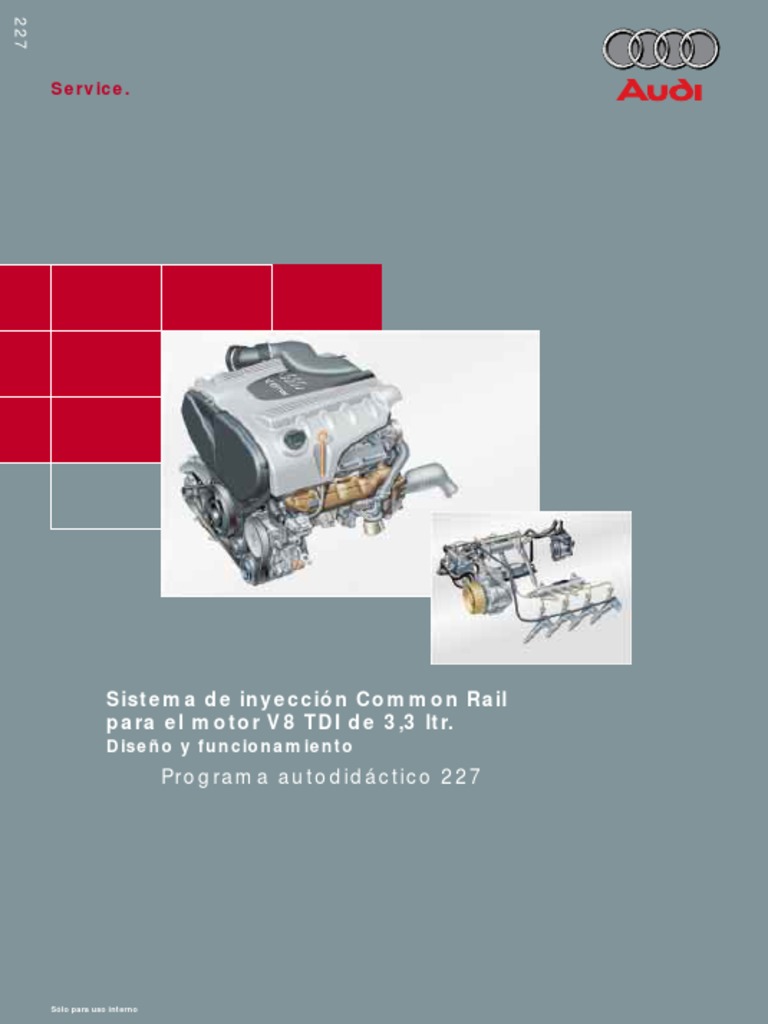 [AUDI] Manual de Servicio AUDI V8 TDI