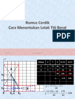 Rumus Cerdik-Cara Menentukan Titik Berat