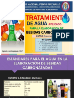 Tratamiento de Agua Aplicado A Bebidas Carbonatadas