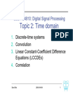 Digital Signal Processing L02-time domain