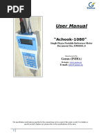 User Manual Achook-1080, G726A,UM0084_Latest