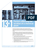 Topic Guide 13.1 Factors Affecting The Location of A Chemical Plant