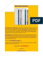 Daftar Harga Plafon PVC MURAH - 081-229-958-565