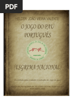 Livro O Jogo Do Pau Portugues Rev