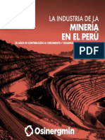Osinergmin Industria Mineria Peru 20anios