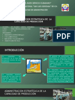 Administracion Estrategica de La Capacidad de Produccion