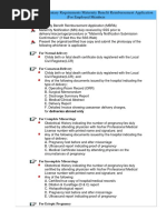 SIC - 01242 MATERNITY BENEFIT REIMBURSEMENT APPLICATION - Blank PDF | PDF