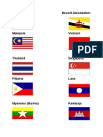 Bendera Negara Anggota Asean