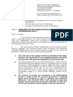Guidelines For The Formulation of Annual Development Program ADP 2016 17