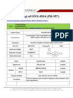 Datasheet of ONX-0914 (PR-957) - CAS 960374-59-8