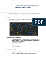 Alimentación Eléctrica Del Laboratorio de Circuitos Através de Paneles Solares[1]