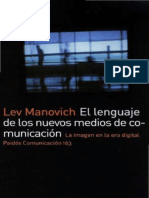 El Lenguaje de Los Nuevos Medios de Comunicacion Lev Manovich PDF