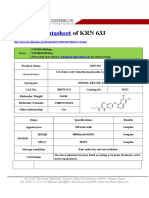 Datasheet of KRN 633 - CAS 286370-15-8