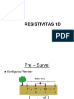 Resistivitas 1d - Tri - 2