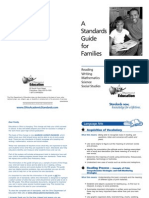 A Standards Guide For Families: Reading Writing Mathematics Science Social Studies