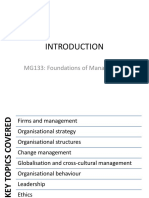 Lecture 1 - The Growth of the Firm and Rise of Management