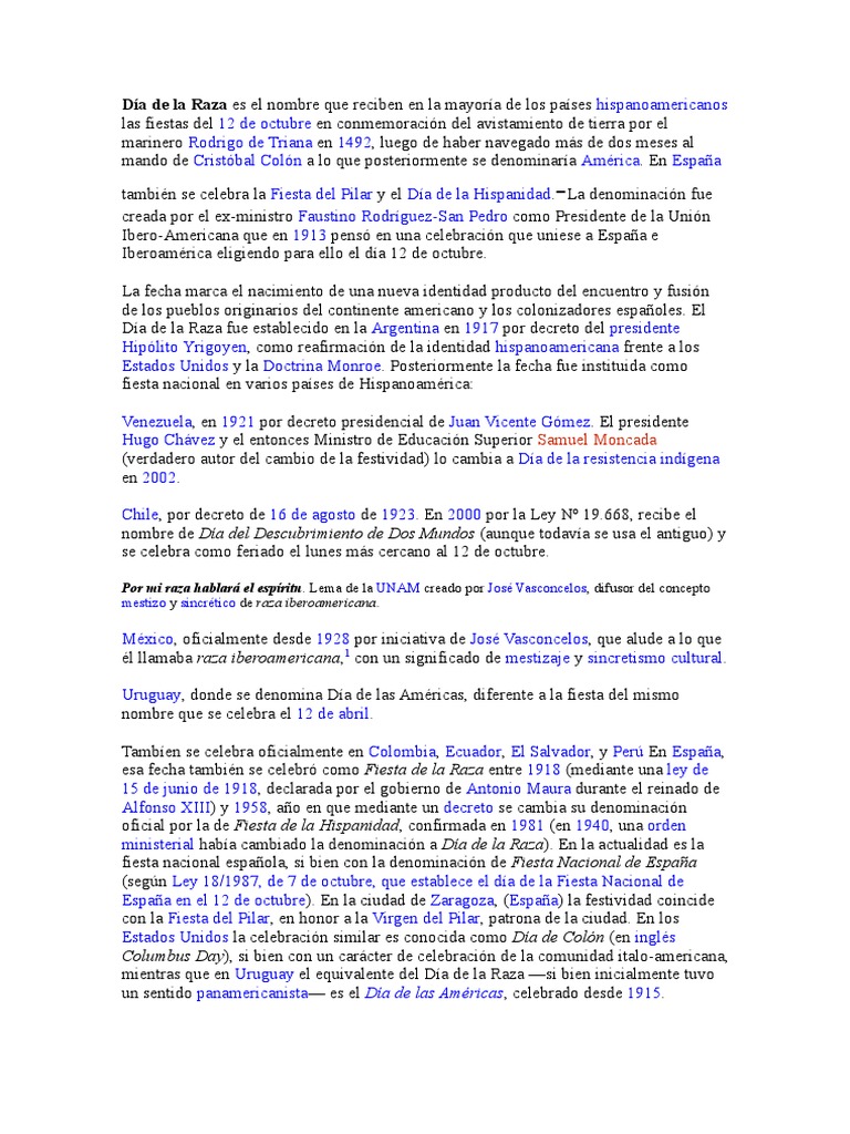 d-a-de-la-raza-historia-y-celebraciones-pdf-pueblo-latinoamericano